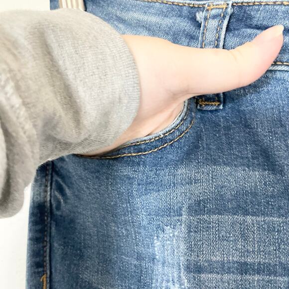 Boston Proper Skinny Weaved Ankle Mid Rise Jeans Woman's Size 27 - Picture 8 of 15